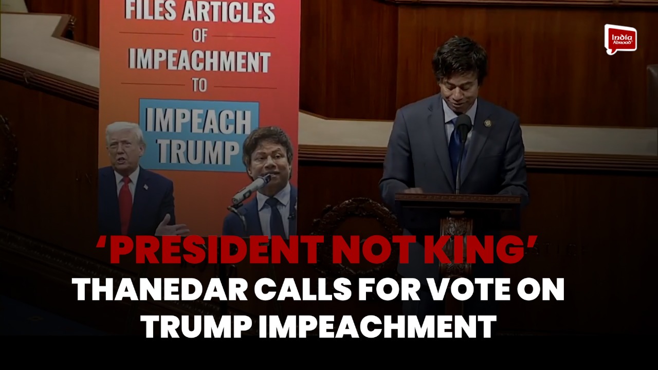 ‘President not king’: Thanedar calls for vote on Trump impeachment | India Abroad